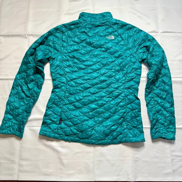 The North Face ThermoBall Full Zip Jacket Berry Purple Large - Picture 2 of 8